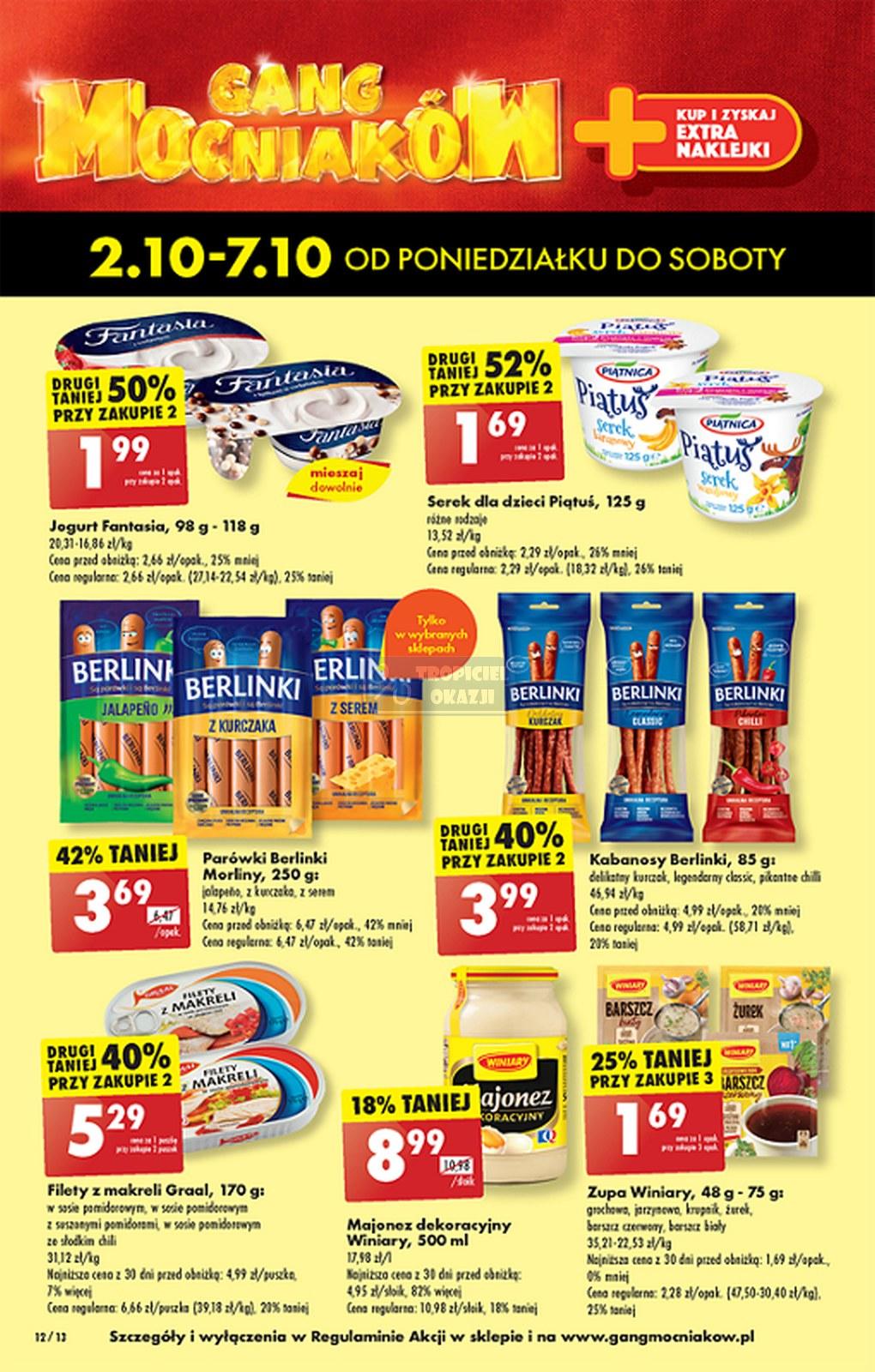 Gazetka promocyjna Biedronka str. 12