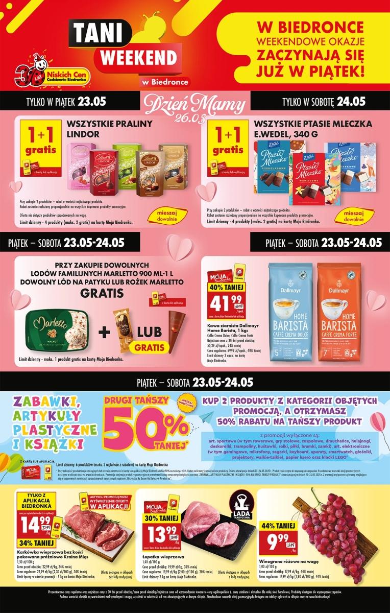 Gazetka promocyjna Biedronka str. 1