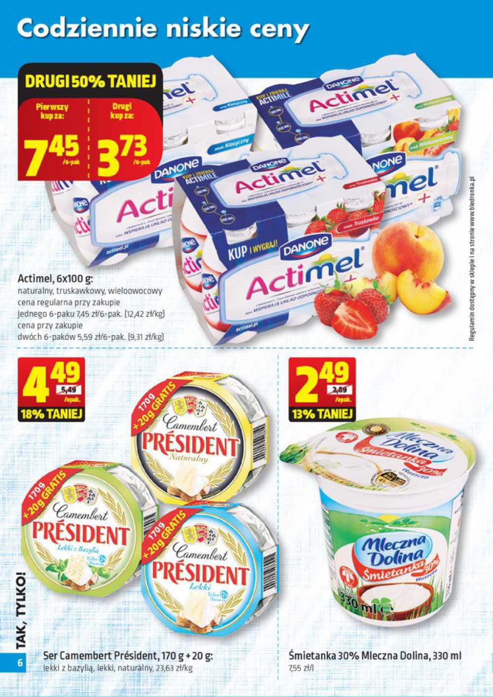 Gazetka promocyjna Biedronka str. 6