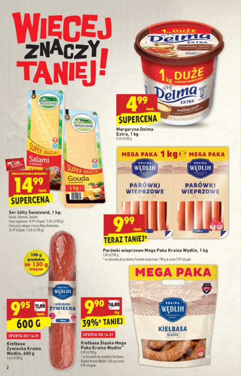 Gazetka promocyjna Biedronka str. 2