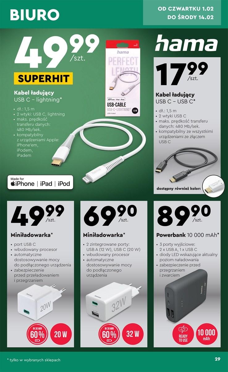 Gazetka promocyjna Biedronka str. 29