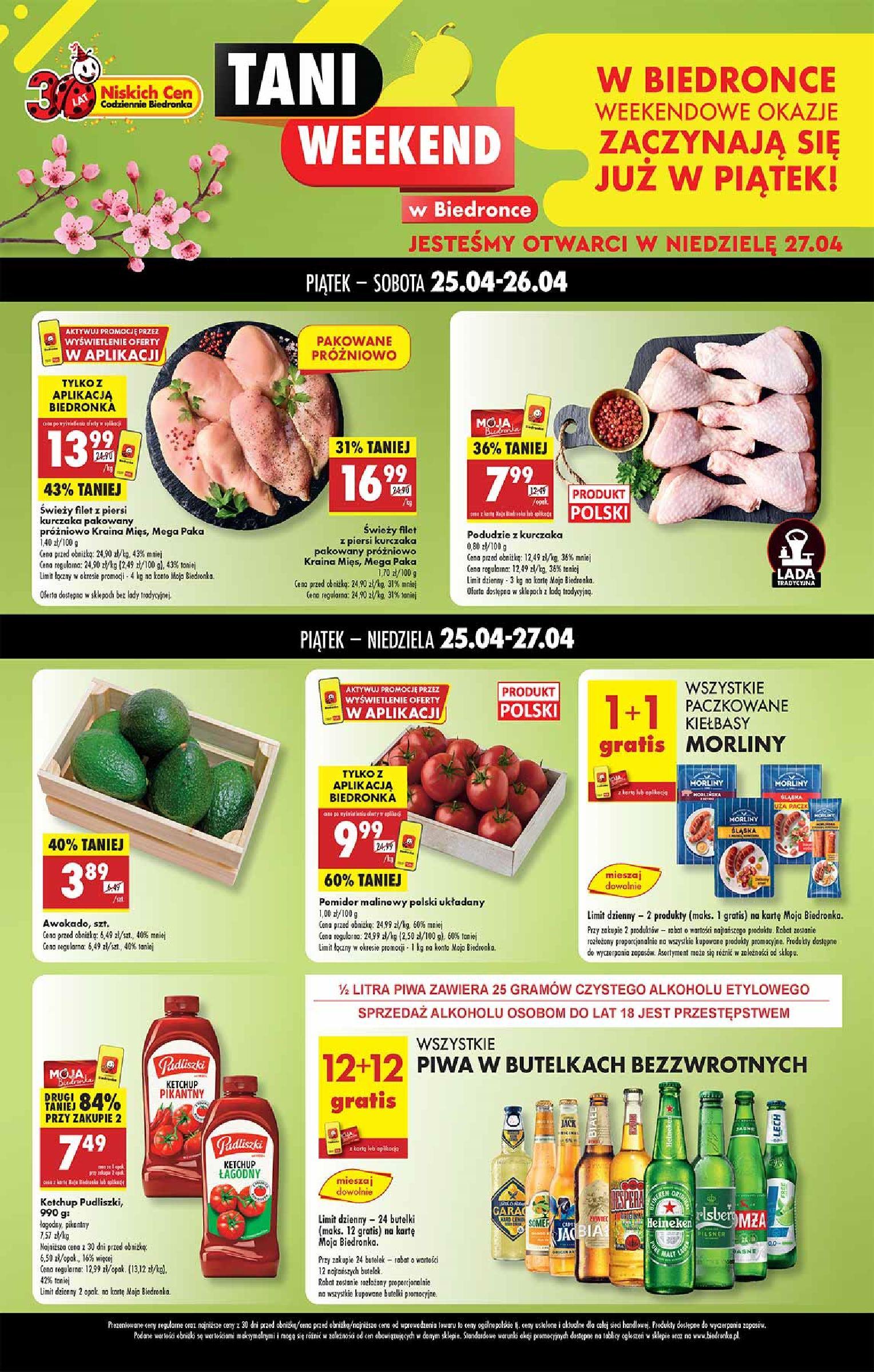 Gazetka promocyjna Biedronka str. 1