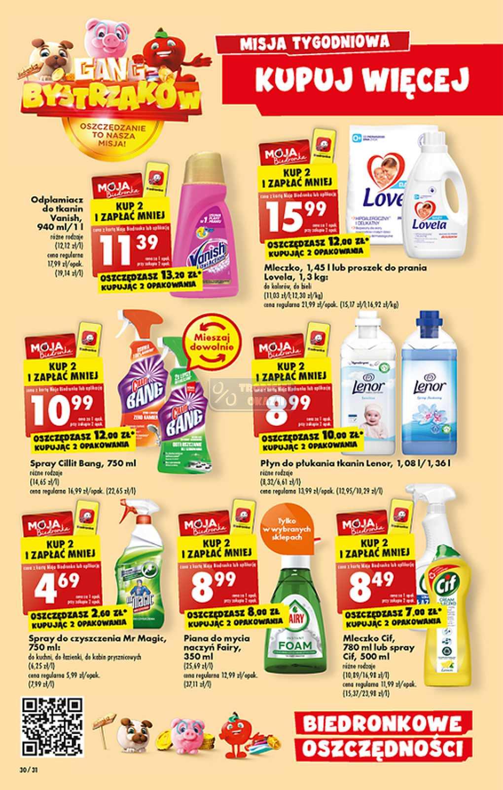 Gazetka promocyjna Biedronka str. 30