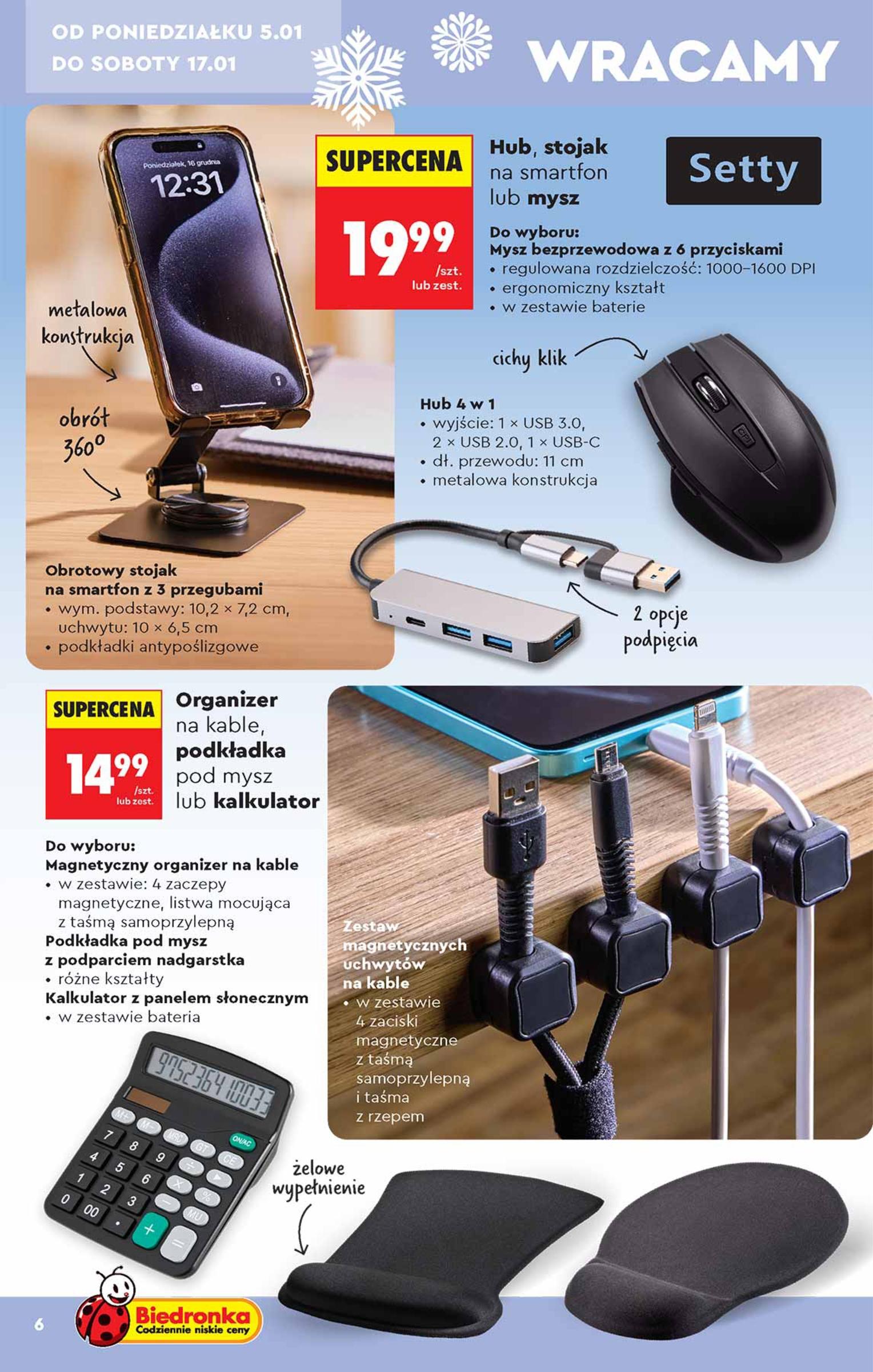 Gazetka promocyjna Biedronka str. 6