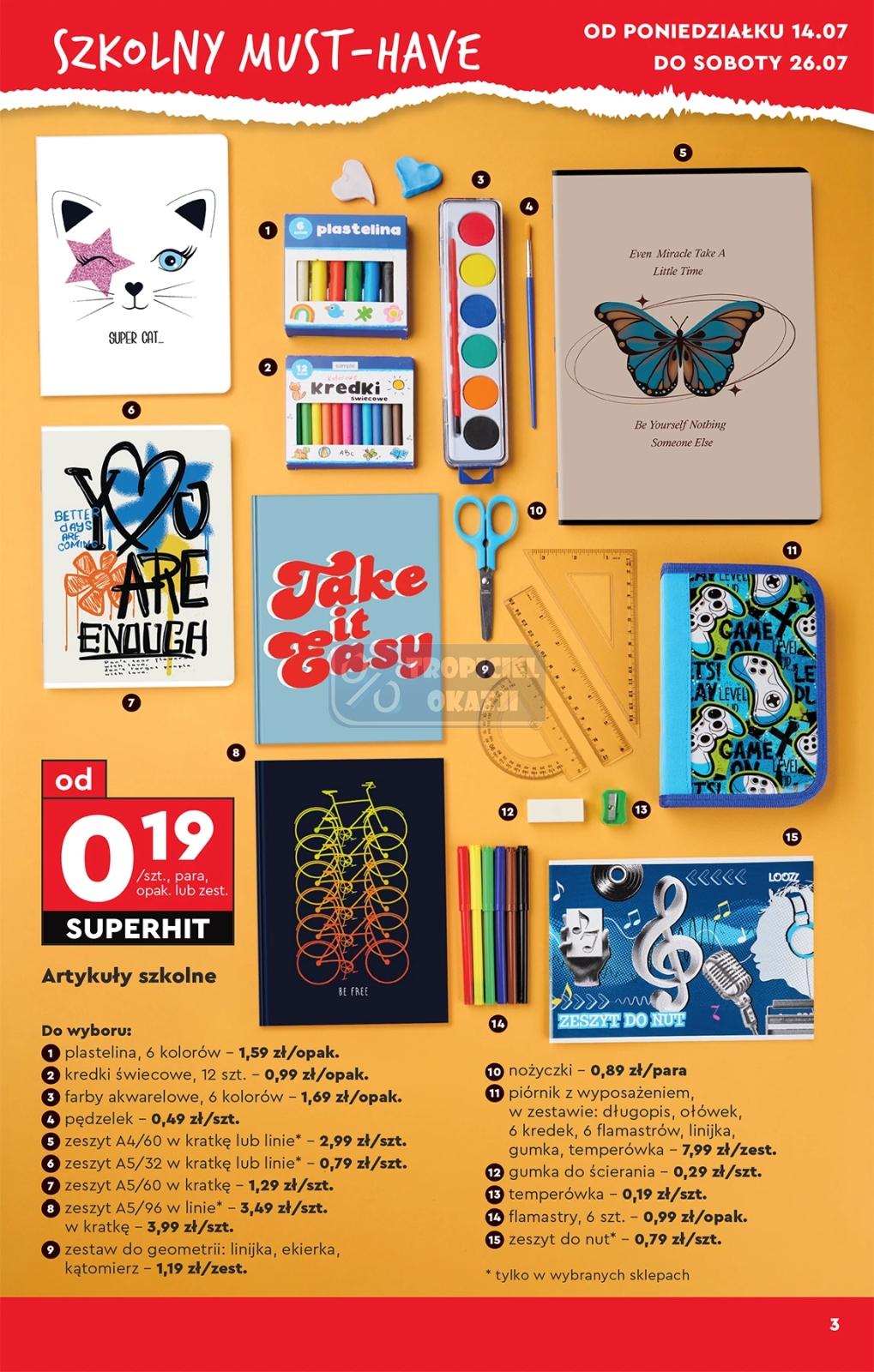 Gazetka promocyjna Biedronka str. 3