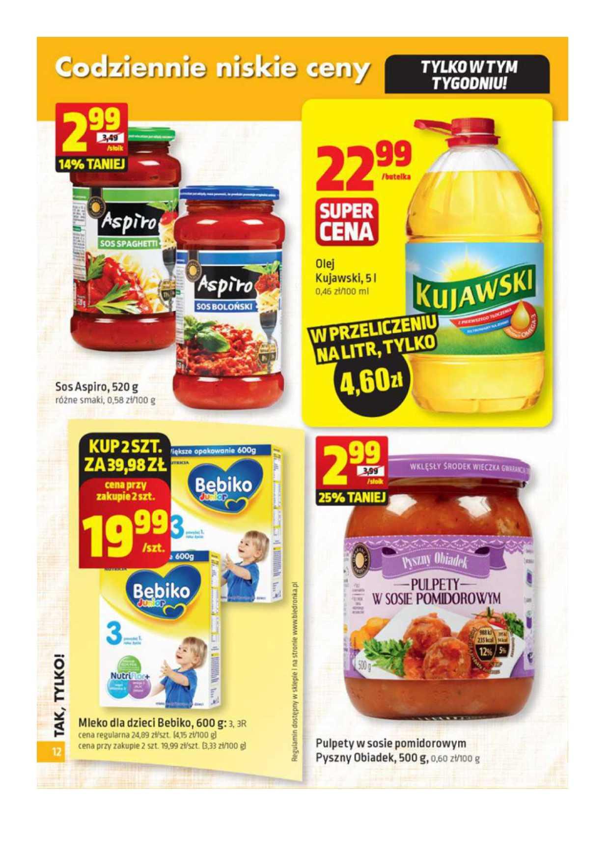 Gazetka promocyjna Biedronka str. 12