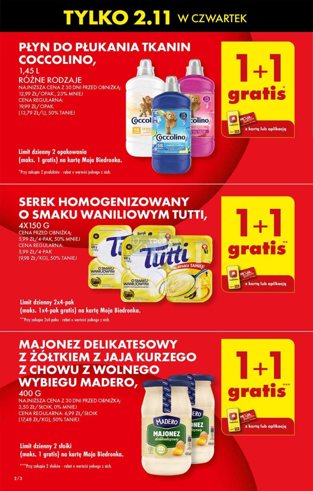 Gazetka promocyjna Biedronka str. 2