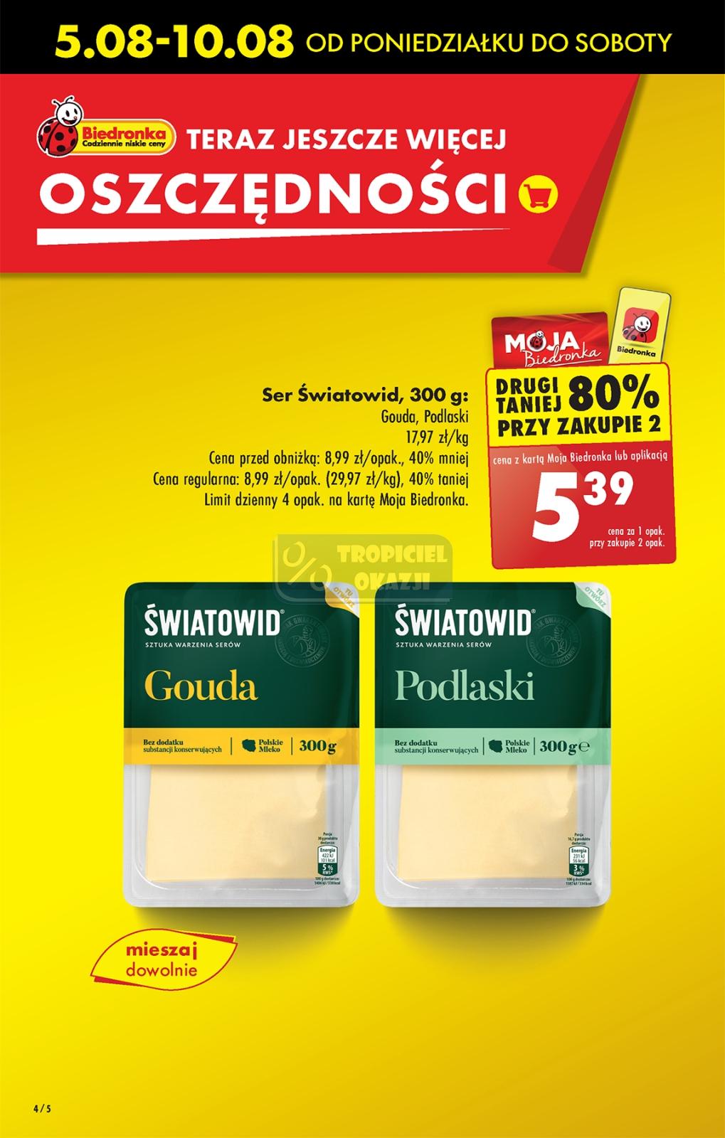 Gazetka promocyjna Biedronka str. 4