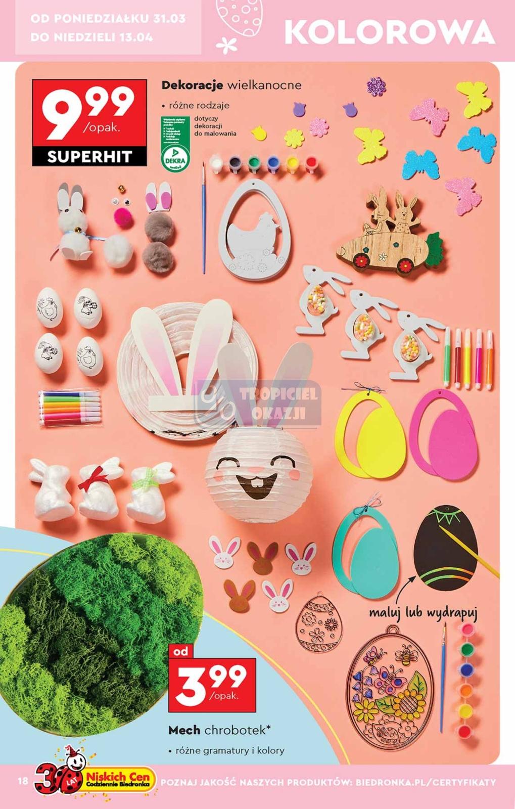 Gazetka promocyjna Biedronka str. 18