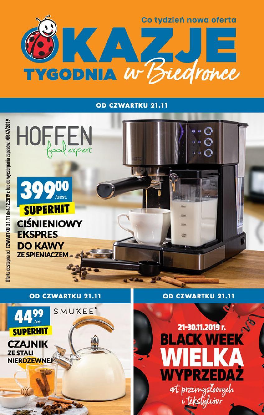 Gazetka promocyjna Biedronka str. 1