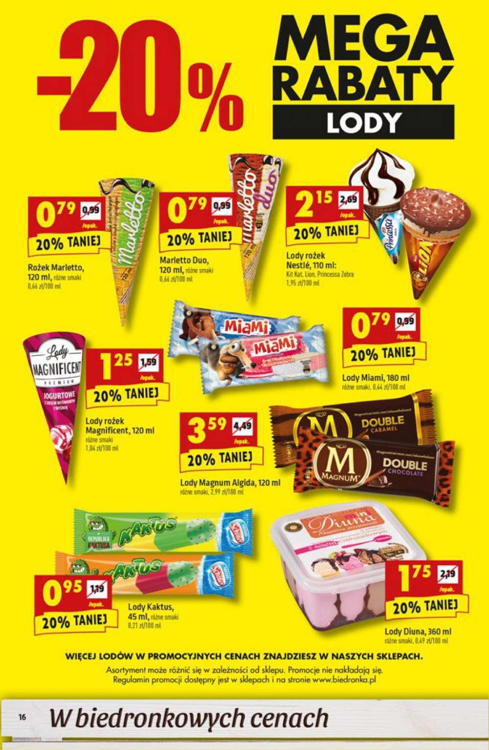 Gazetka promocyjna Biedronka str. 16