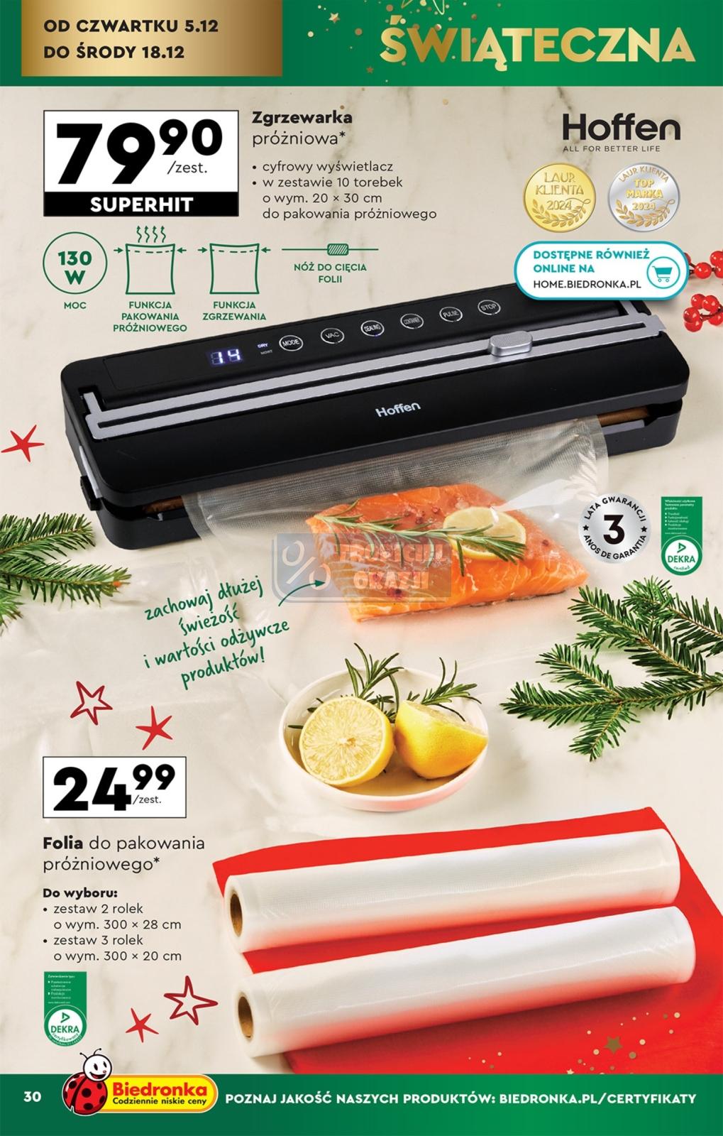 Gazetka promocyjna Biedronka str. 30