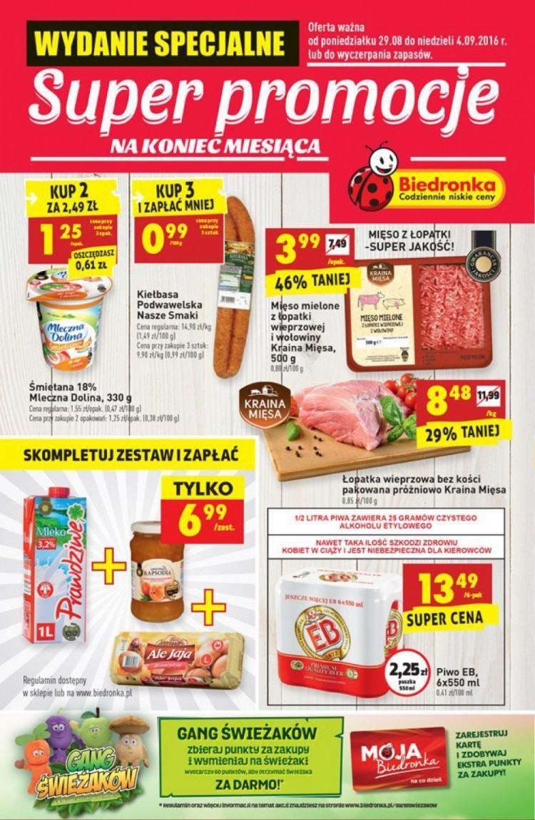 Gazetka promocyjna Biedronka str. 1