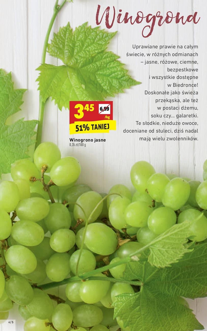Gazetka promocyjna Biedronka str. 4