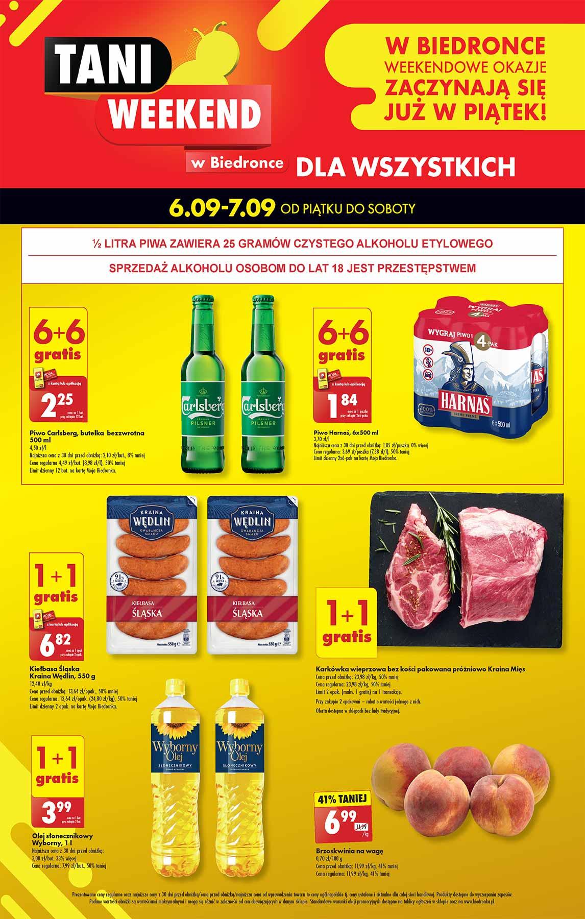 Gazetka promocyjna Biedronka str. 1