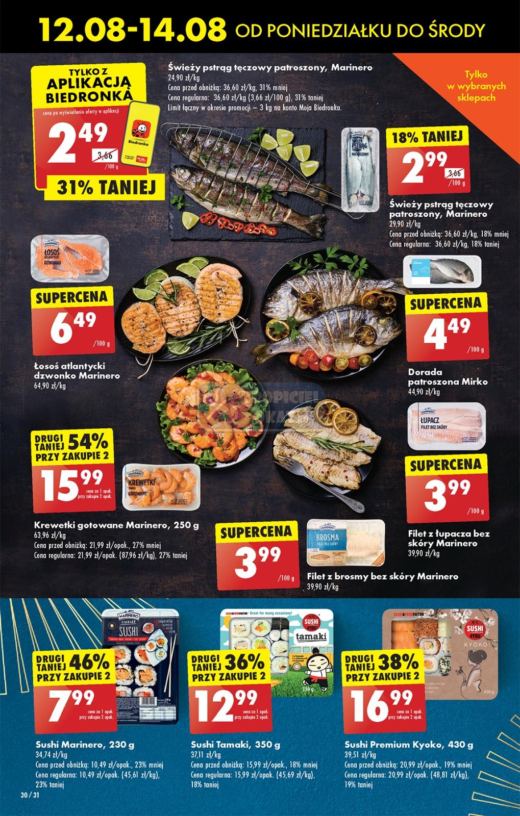 Gazetka promocyjna Biedronka str. 30