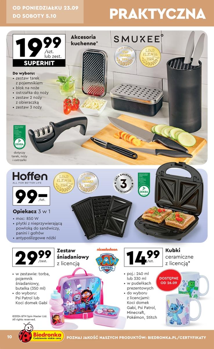Gazetka promocyjna Biedronka str. 10