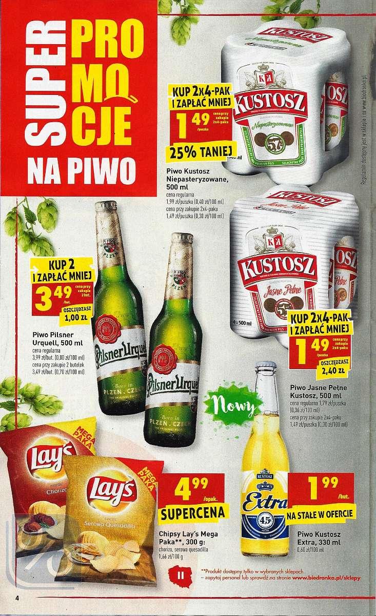 Gazetka promocyjna Biedronka str. 4