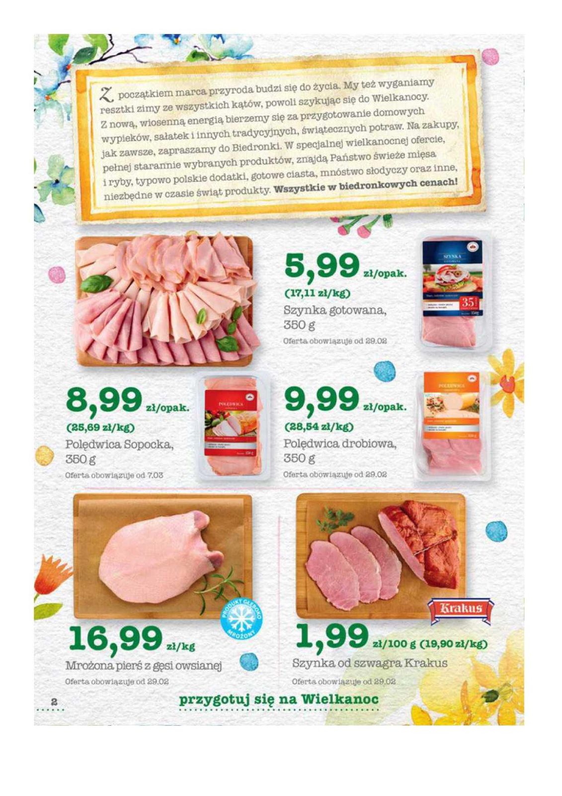 Gazetka promocyjna Biedronka str. 2