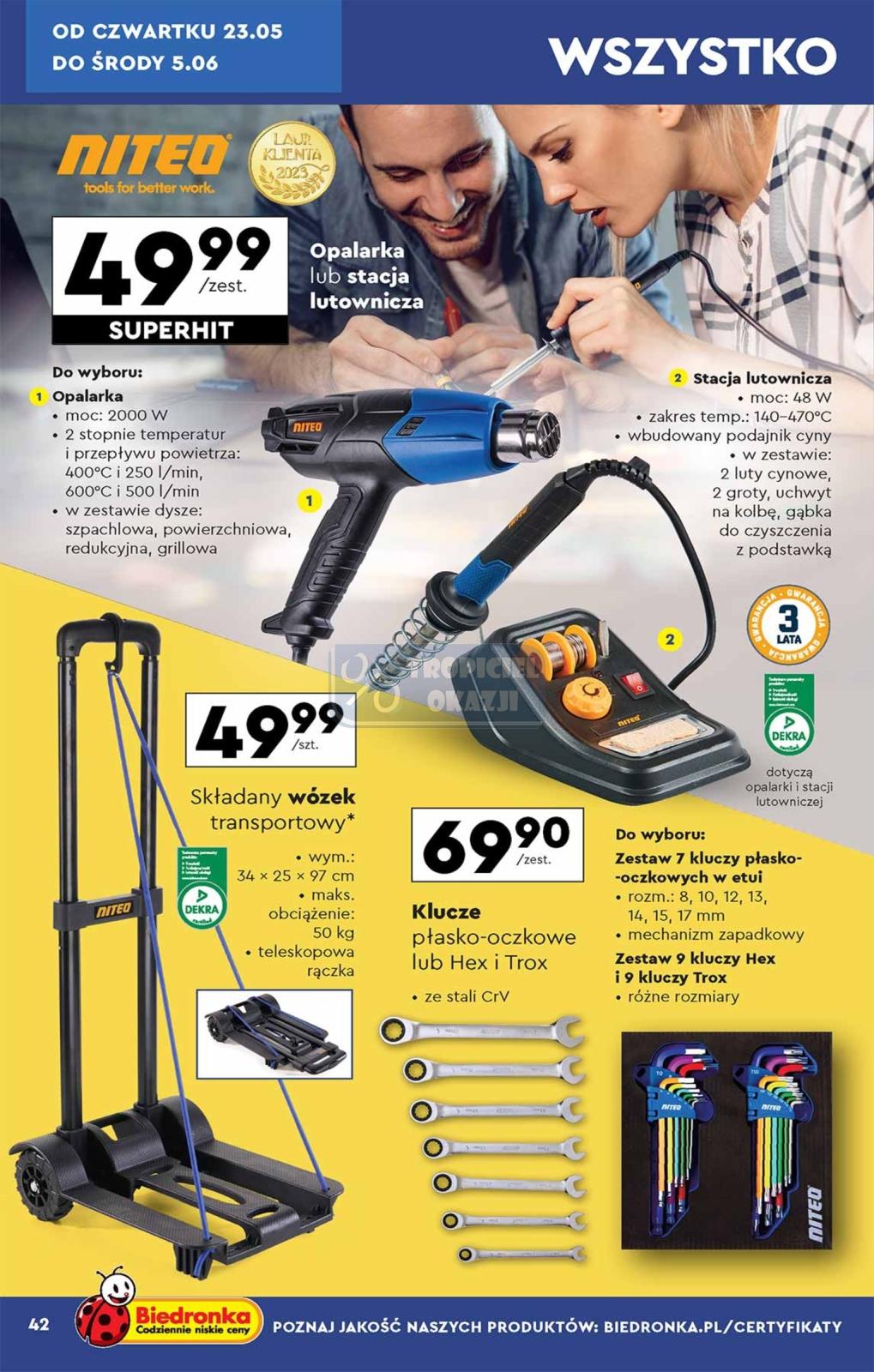 Gazetka promocyjna Biedronka str. 42