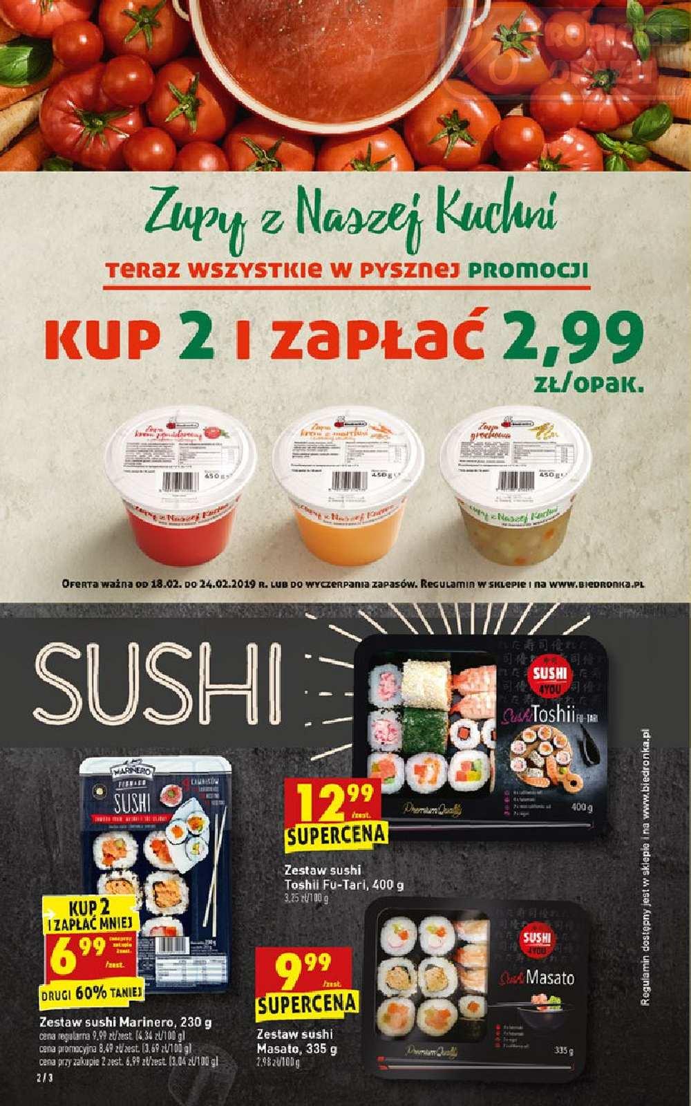 Gazetka promocyjna Biedronka str. 2