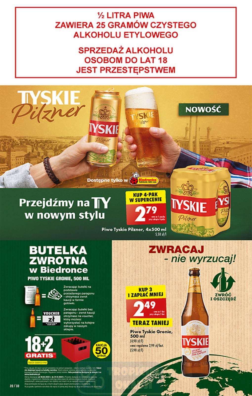 Gazetka promocyjna Biedronka str. 32