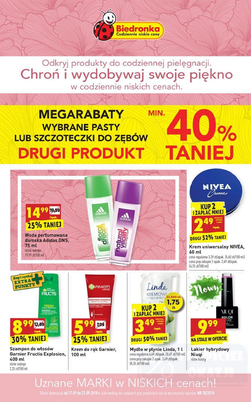 Gazetka promocyjna Biedronka str. 1