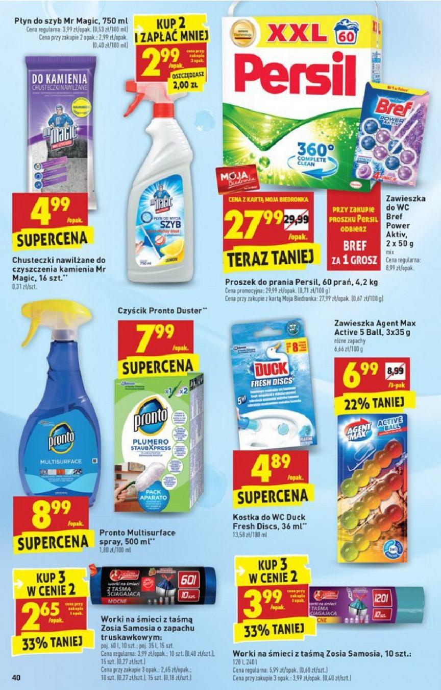 Gazetka promocyjna Biedronka str. 40