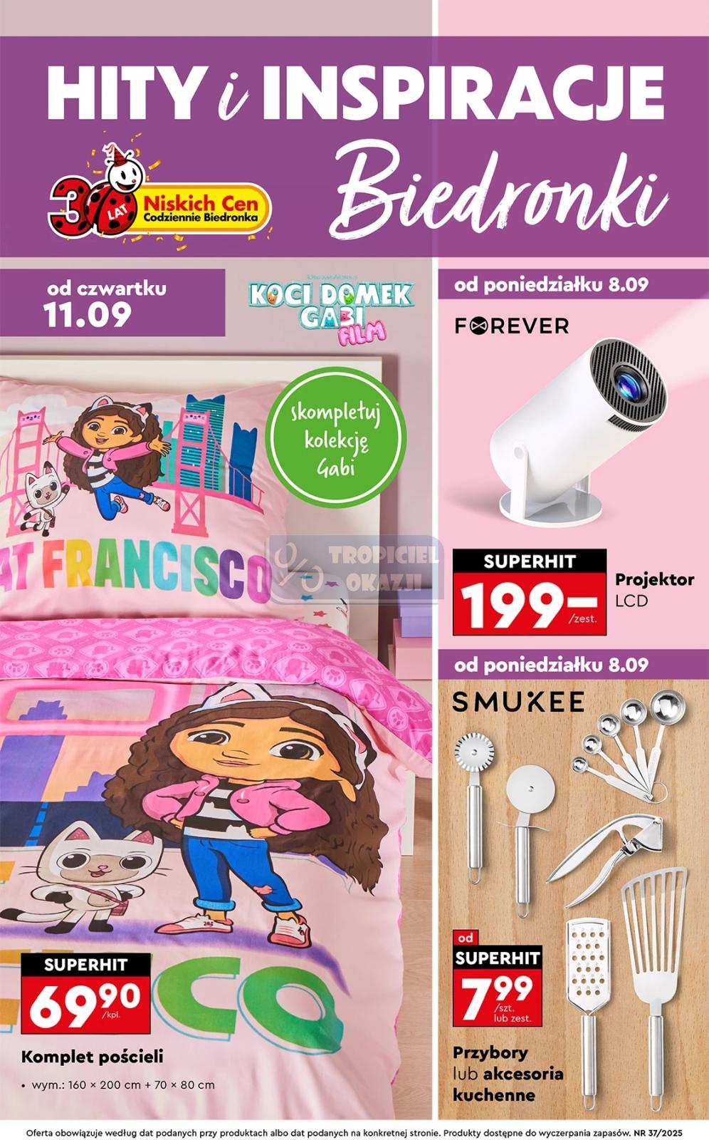 Gazetka promocyjna Biedronka str. 1