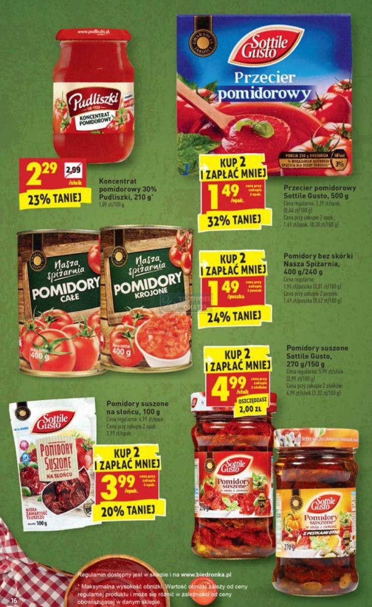 Gazetka promocyjna Biedronka str. 16