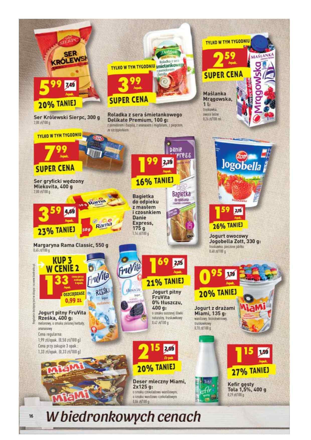 Gazetka promocyjna Biedronka str. 16