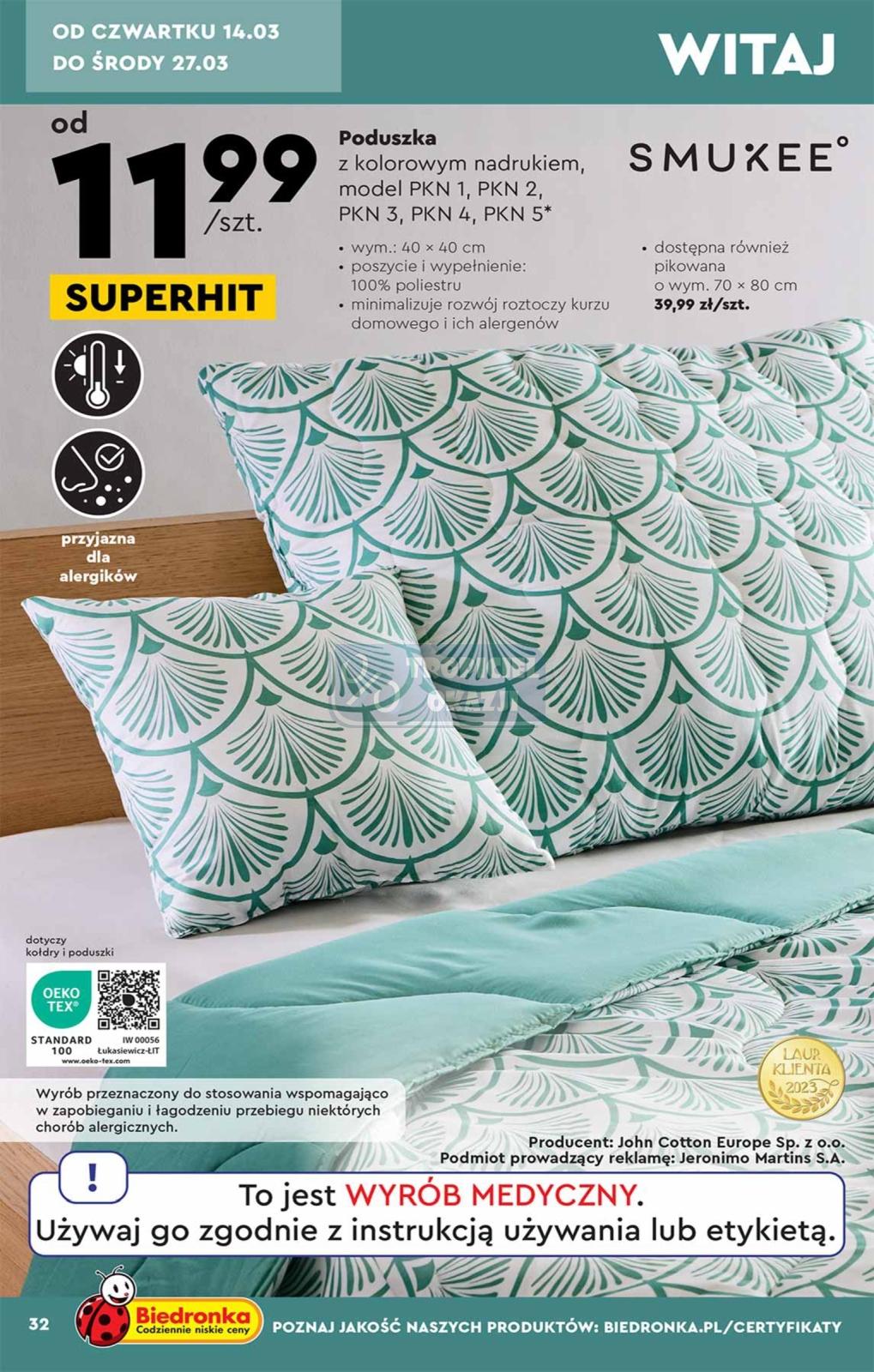 Gazetka promocyjna Biedronka str. 32