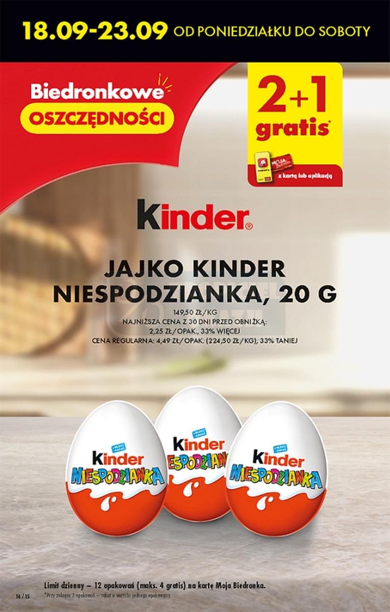Gazetka promocyjna Biedronka str. 14