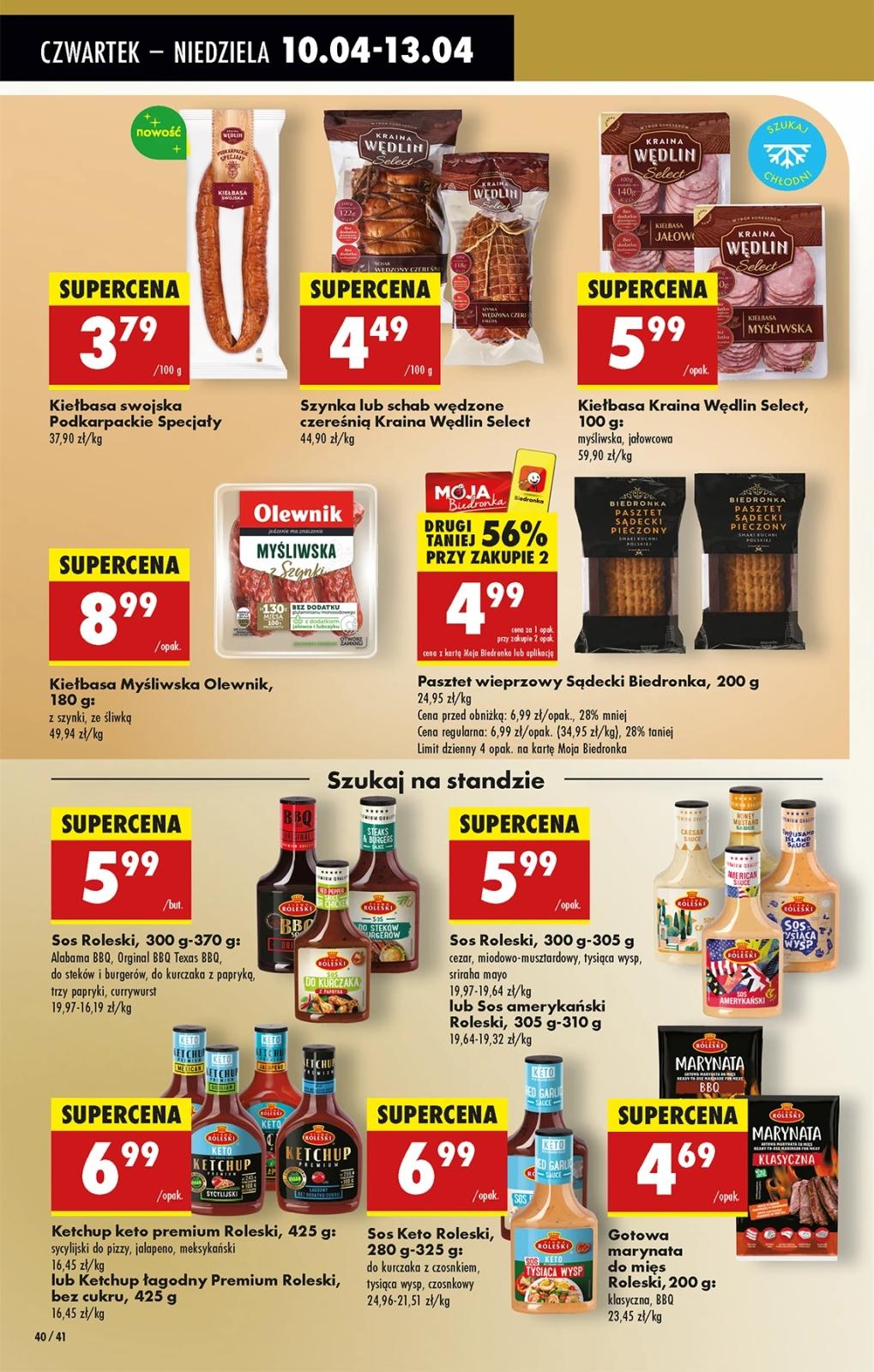 Gazetka promocyjna Biedronka str. 40