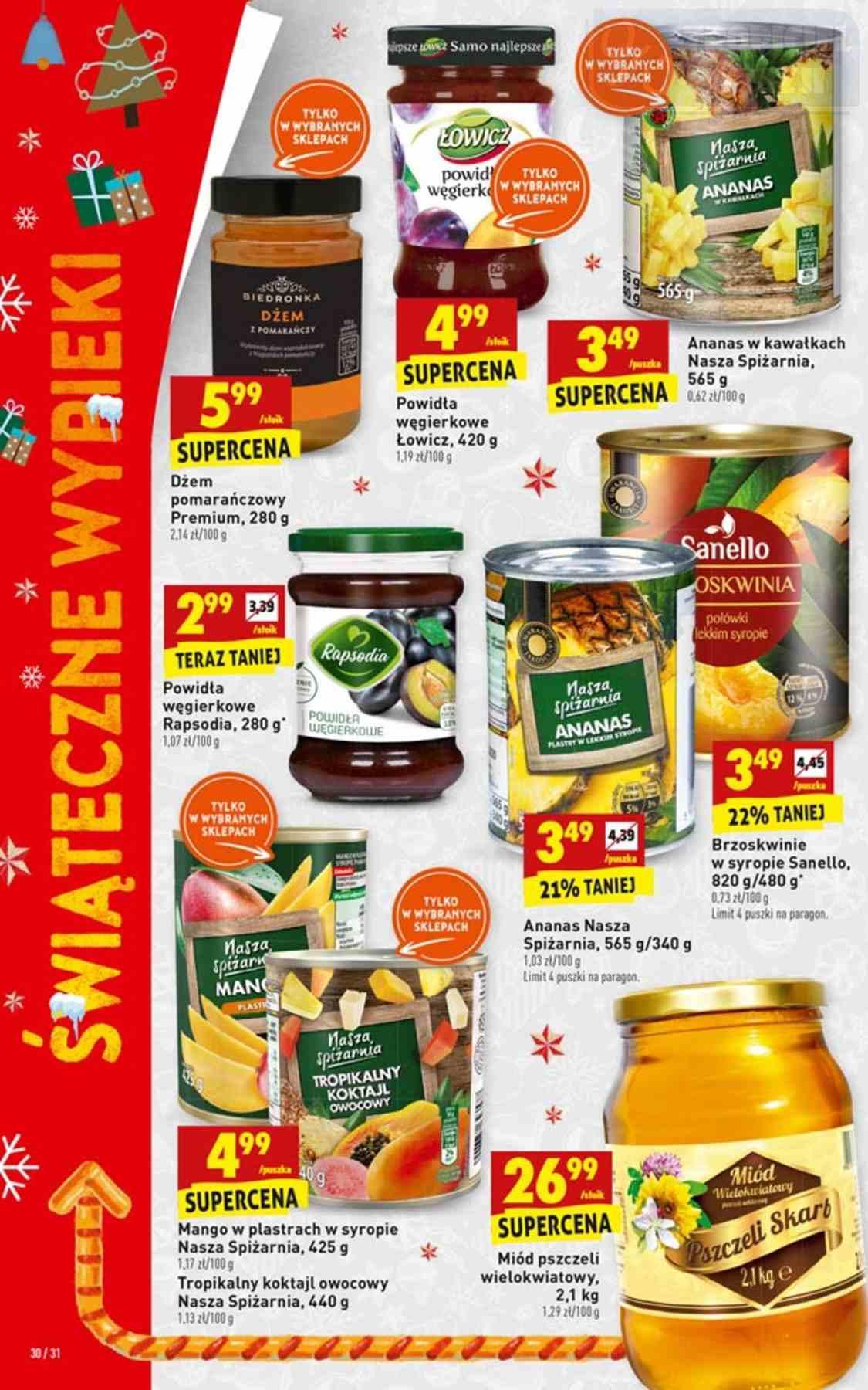 Gazetka promocyjna Biedronka str. 30