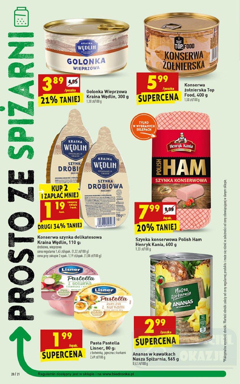 Gazetka promocyjna Biedronka str. 20