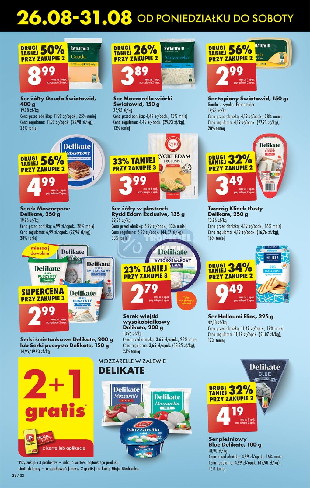 Gazetka promocyjna Biedronka str. 32