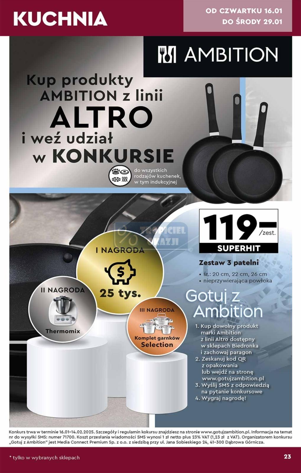 Gazetka promocyjna Biedronka str. 23