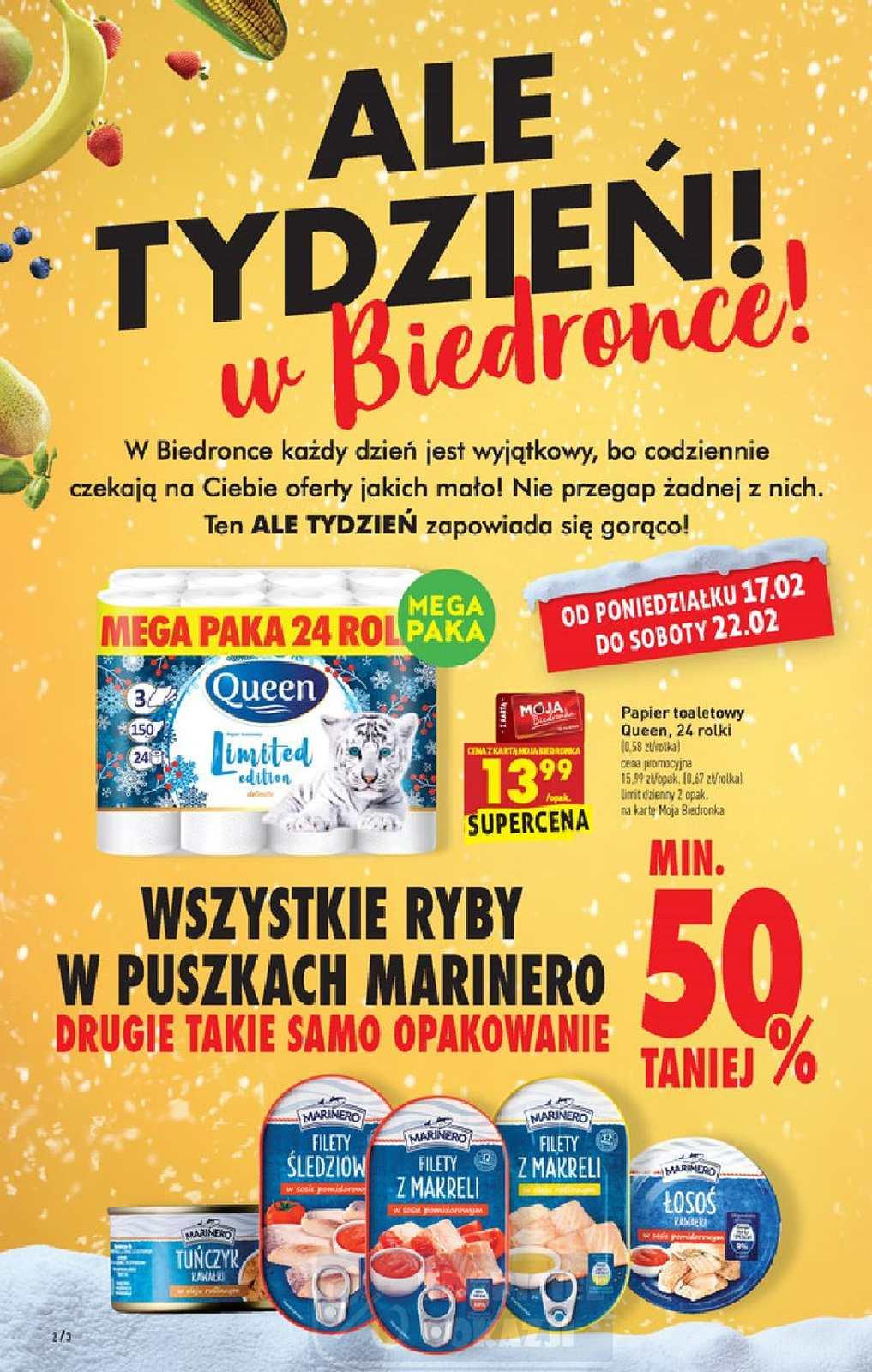 Gazetka promocyjna Biedronka str. 2