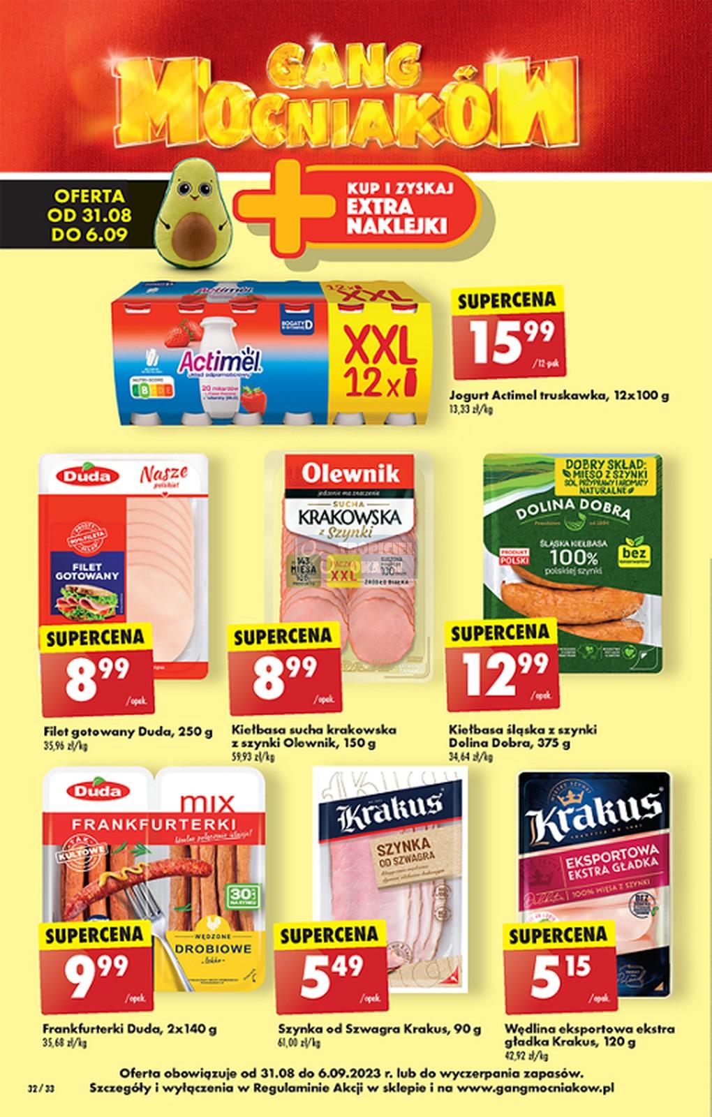 Gazetka promocyjna Biedronka str. 32