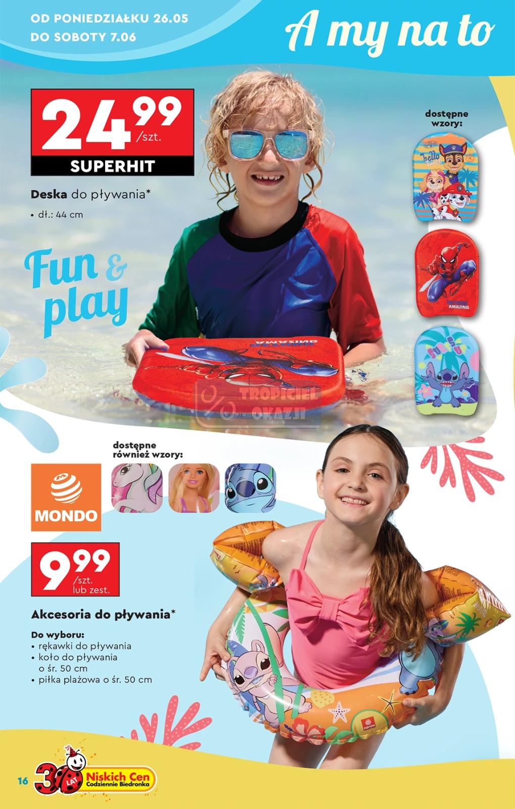 Gazetka promocyjna Biedronka str. 16