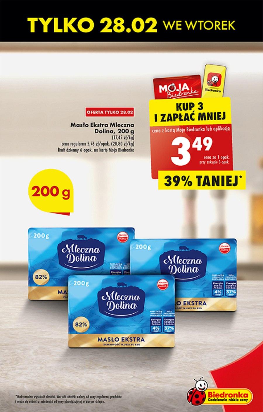 Gazetka promocyjna Biedronka str. 3