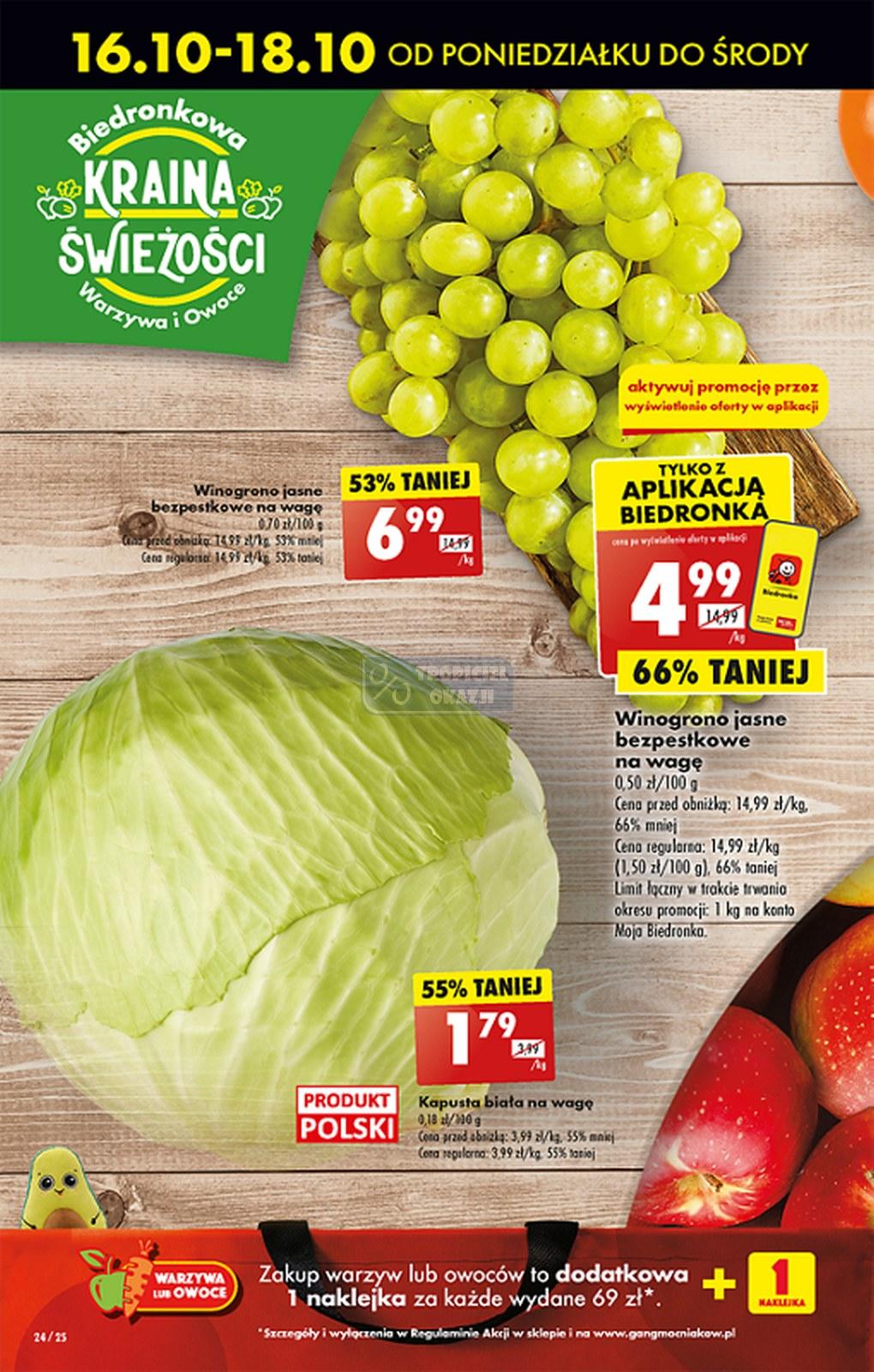 Gazetka promocyjna Biedronka str. 24