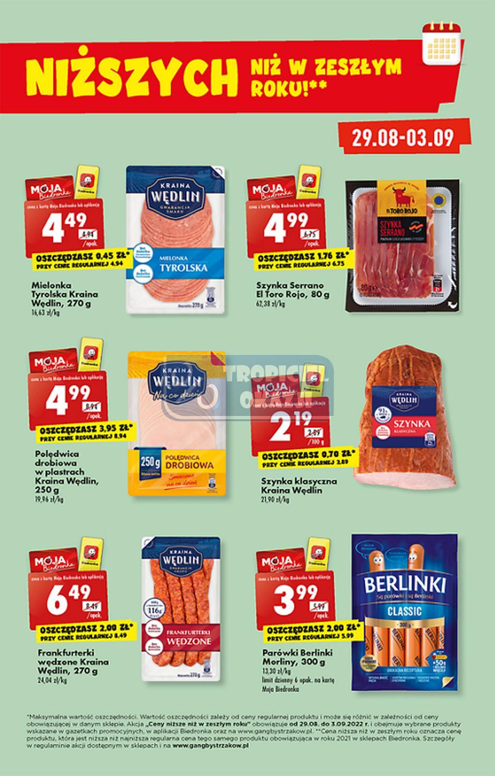 Gazetka promocyjna Biedronka str. 9