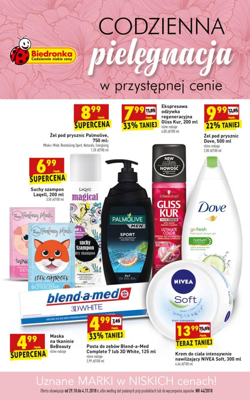 Gazetka promocyjna Biedronka str. 1