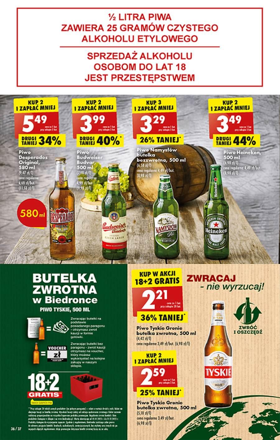 Gazetka promocyjna Biedronka str. 36