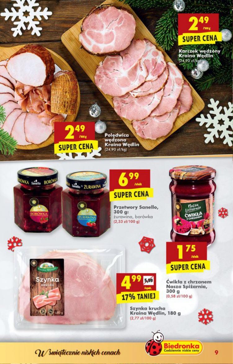 Gazetka promocyjna Biedronka str. 9