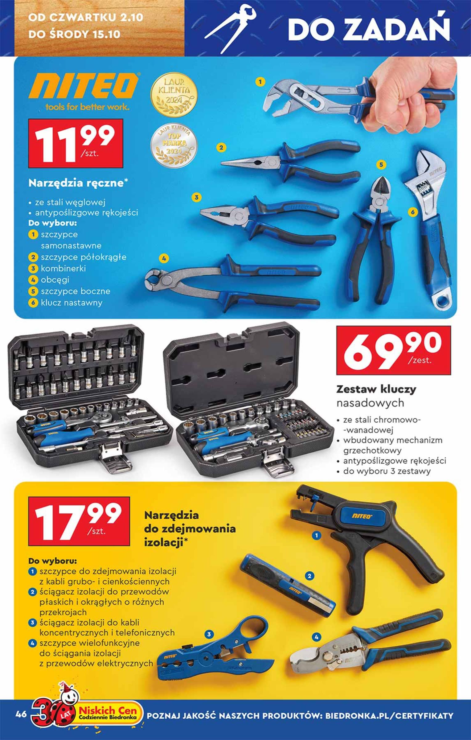 Gazetka promocyjna Biedronka str. 46