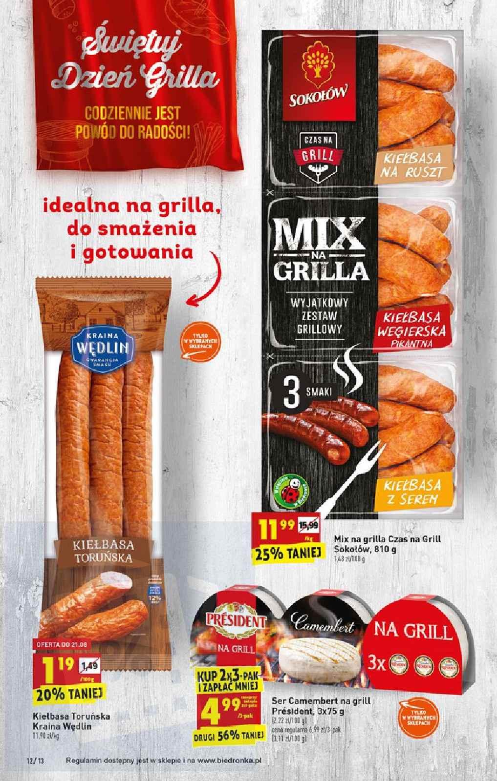 Gazetka promocyjna Biedronka str. 12