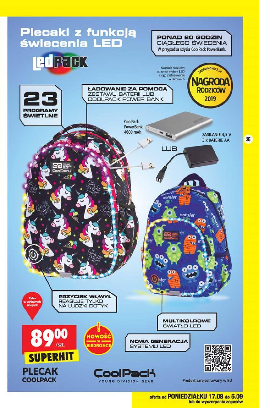 Gazetka promocyjna Biedronka str. 35